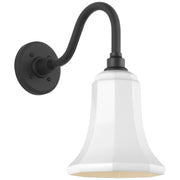 Academy Flynn 11" Barn Light Outdoor Wall Lantern in Matte Black