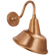 Academy Flynn 11" Barn Light Outdoor Wall Lantern in Soft Copper