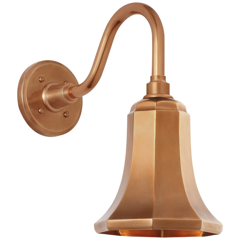 Academy Flynn 11" Barn Light Outdoor Wall Lantern in Soft Copper