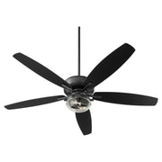 Breeze 60" 5-Blade Wet Ceiling Fan in Textured Black