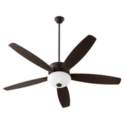 Breeze 60" 5-Blade Wet Ceiling Fan in Oiled Bronze