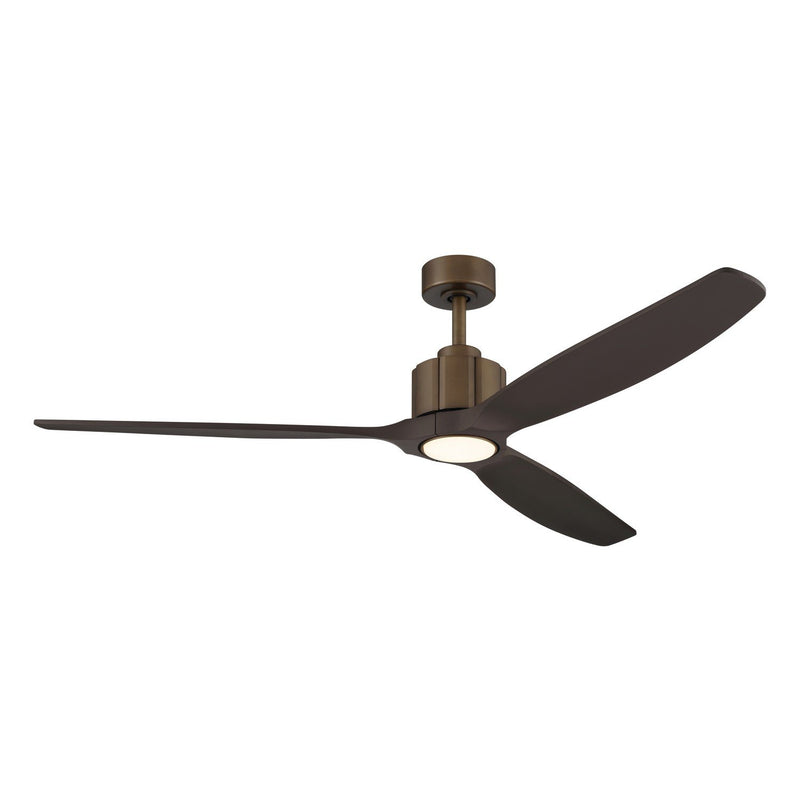 Calyx 60" Ceiling Fan with Light in Heritage Brushed Bronze