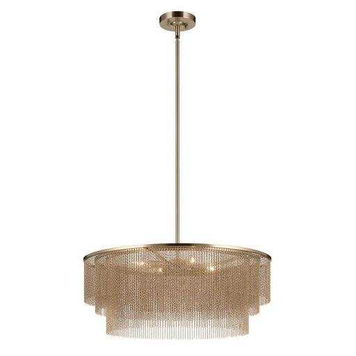 Khaite 4-Light Pendant in Champagne Bronze