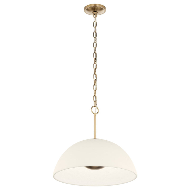 Mikale 18" Pendant in Champagne Bronze