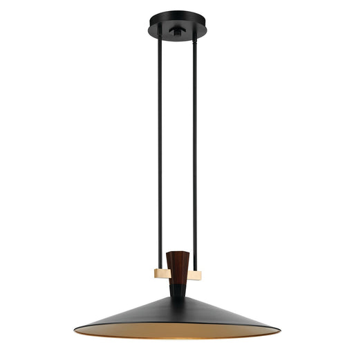 Tenon 28" Pendant in Black