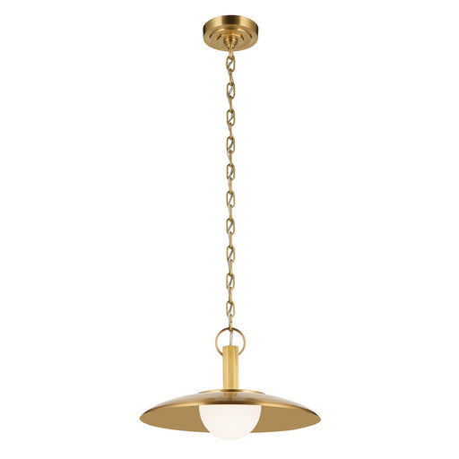 Kurio 16" Pendant in Lacquered Brass