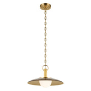 Kurio 16" Pendant in Lacquered Bronze