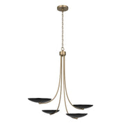 Palmela 4-Light Chandelier in Champagne Bronze