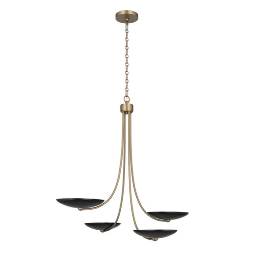 Palmela 4-Light Chandelier in Champagne Bronze