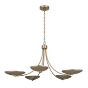 Palmela 5-Light Chandelier in Champagne Bronze