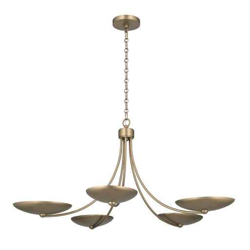 Palmela 5-Light Chandelier in Champagne Bronze