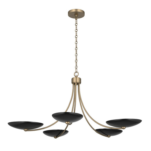 Palmela 5-Light Chandelier in Champagne Bronze