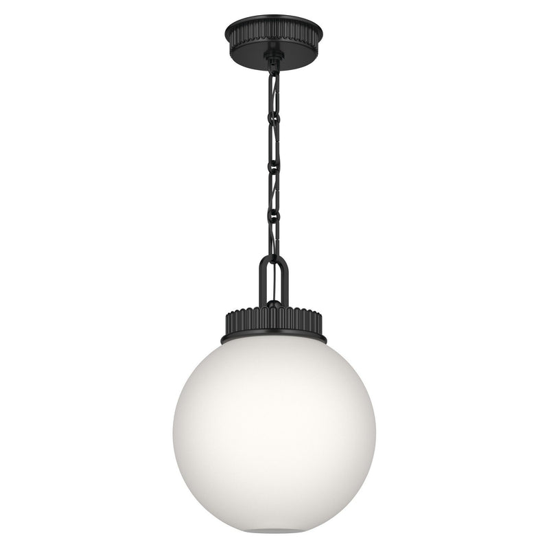 Andorra 11" Pendant in Black