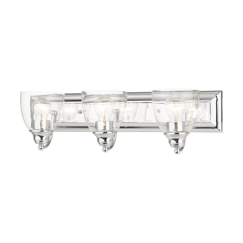 Birmingham 3-Light Bath Vanity Light in Polished Chrome