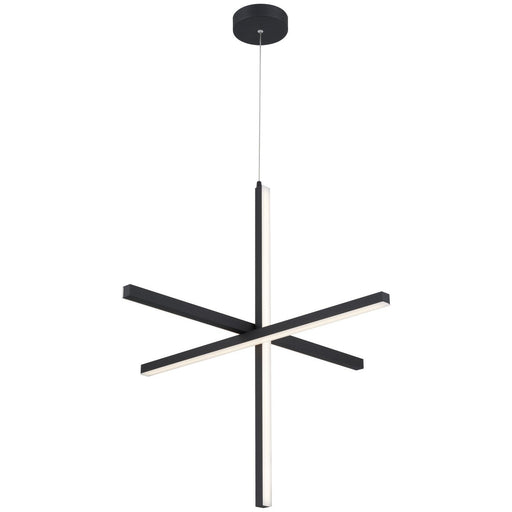 Vega LED Pendant in Black