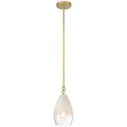 Ombre Pendant in Antique Brass