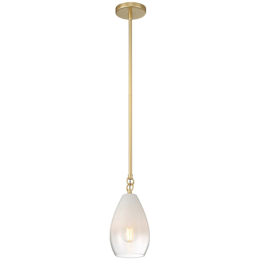 Ombre Pendant in Antique Brass