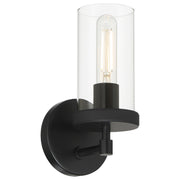 Lily Small Wall Sconce in Matte Black