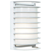 Bermuda Outdoor Wall Sconce in White