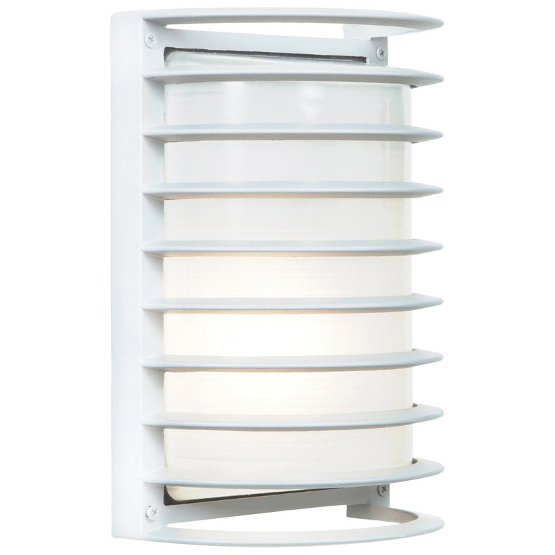 Bermuda Outdoor Wall Sconce in White