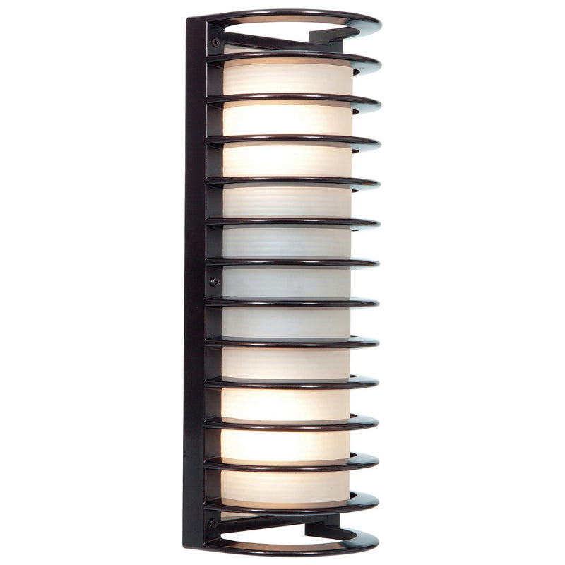 Bermuda 2-Light Outdoor Wall Sconce in Bronze