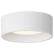 Bongo Short LED Flush Mount in White