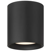 Bongo Tall LED Flush Mount in Black