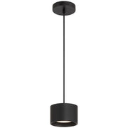 Bongo Short LED Mini Pendant in Black