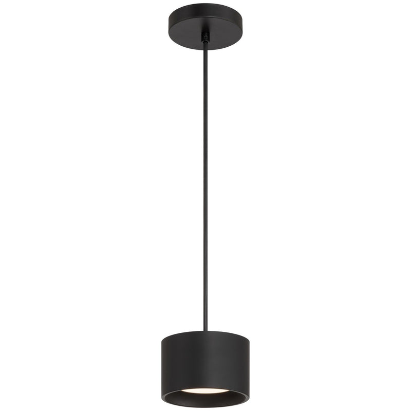 Bongo Short LED Mini Pendant in Black