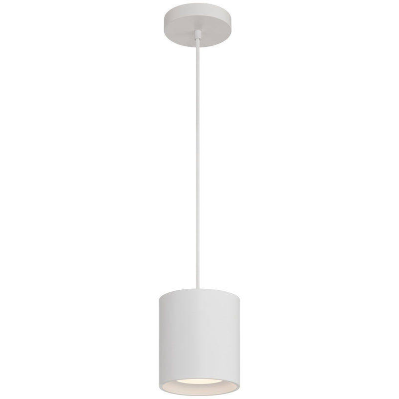 Bongo Tall LED Mini Pendant in White