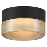 Masso LED Wall / Ceiling Light in Matte Black