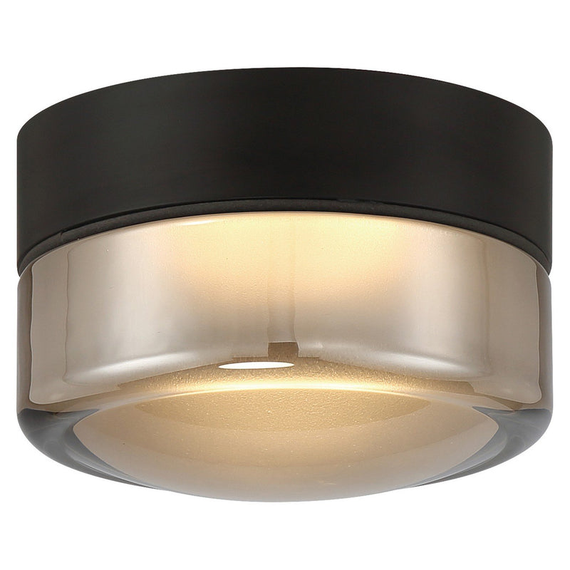 Masso LED Wall / Ceiling Light in Matte Black