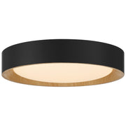 Maddy Large LED Flush Mount in Matte Black