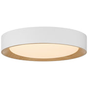 Maddy Large LED Flush Mount in Matte White