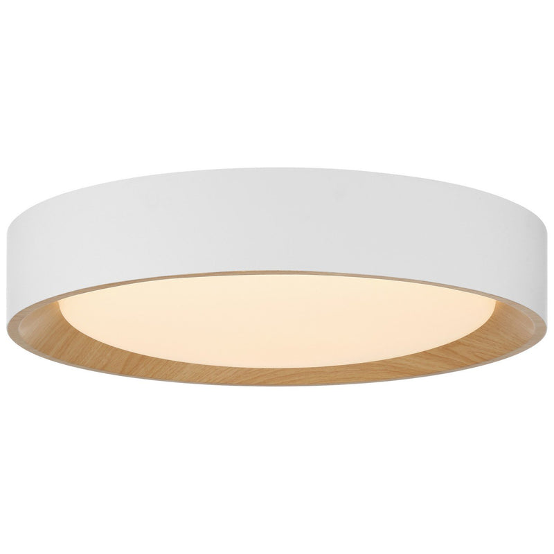 Maddy Large LED Flush Mount in Matte White