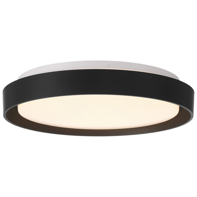 Lumea LED Flush Mount in Matte Black
