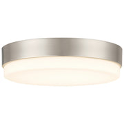 Roma Minimus LED Flush Mount in Brushed Steel