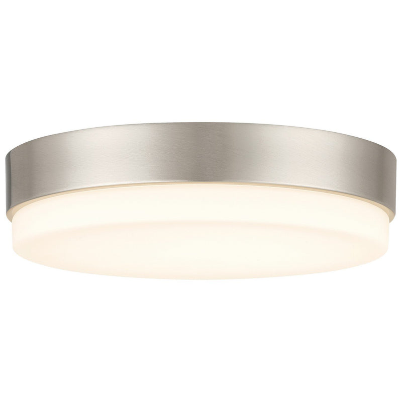 Roma Minimus LED Flush Mount in Brushed Steel