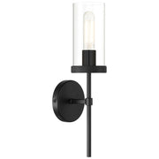 Lily Large Wall Sconce in Matte Black