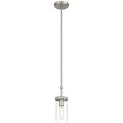Lily Mini Pendant in Brushed Steel