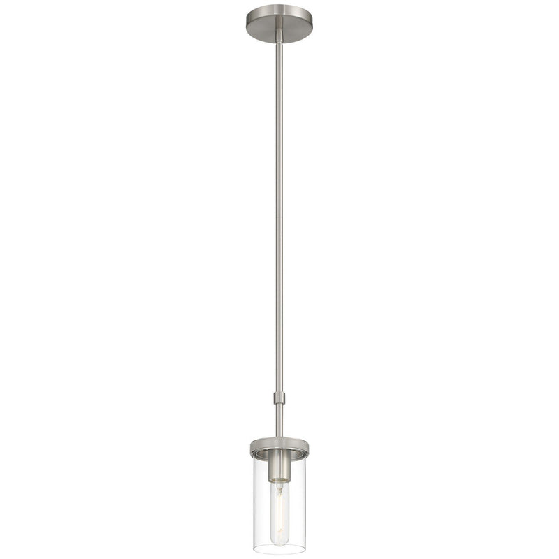 Lily Mini Pendant in Brushed Steel