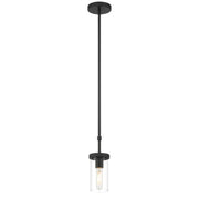 Lily Mini Pendant in Matte Black