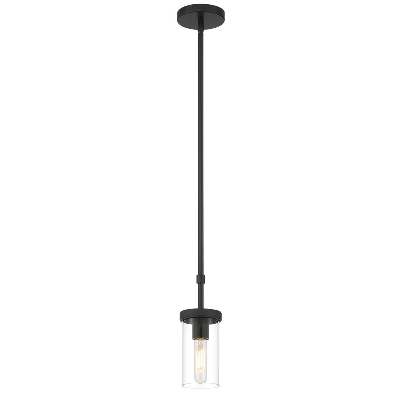 Lily Mini Pendant in Matte Black