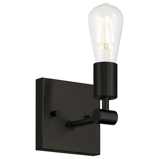 Virgin Bath Sconce in Matte Black