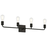 Virgin 4-Light Bath Vanity Light in Matte Black