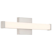 Maxx 18" LED Bath Vanity Light in Brushed Steel