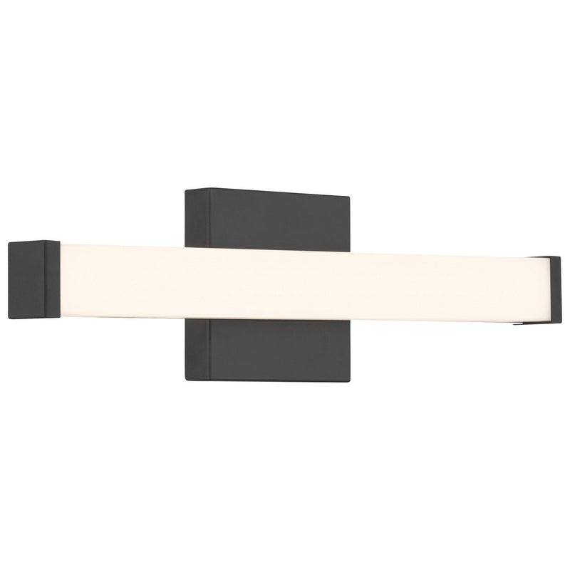 Maxx 18" LED Bath Vanity Light in Matte Black