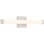 Maxx 24" LED Bath Vanity Light in Brushed Steel