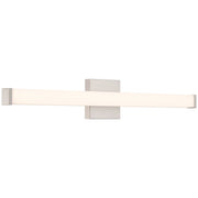 Maxx 30" LED Bath Vanity Light in Brushed Steel