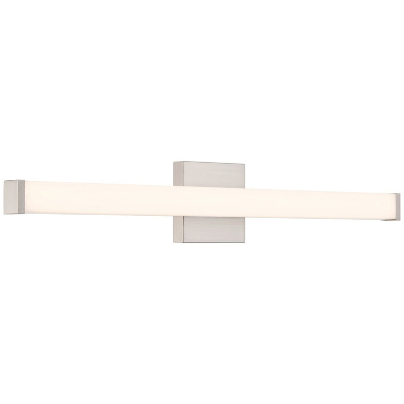 Maxx 30" LED Bath Vanity Light in Brushed Steel